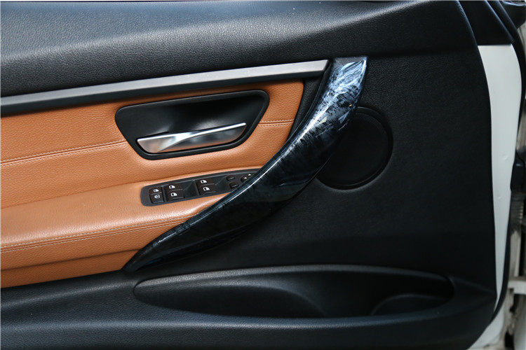 适用于宝马4系420i 428i 430i 440i桃木内饰改装亮片中控防刮花贴