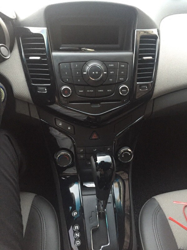 专用于09-14款老科鲁兹改装桃木内饰15款经典科鲁兹中控排挡贴片