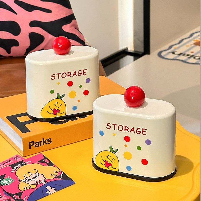 牙签盒高颜值创意牙线筒家用客厅精致牙签罐新款可爱棉签收纳盒子,收纳整理,牙签盒,淘宝优惠券,粉丝福利购,淘宝优惠卷