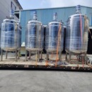 化工热溶胶水搅拌桶 生产线厂家 酵素果蔬加工设备 酵素饮料灌装