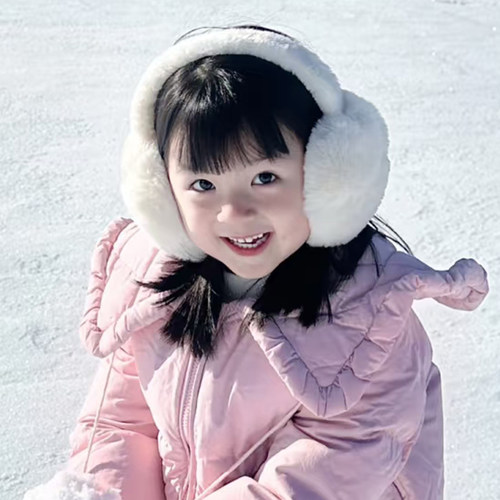 儿童保暖耳罩冬女童防风防寒耳包