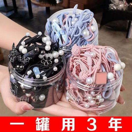 蝴蝶韩版学生扎马尾耐用橡皮筋