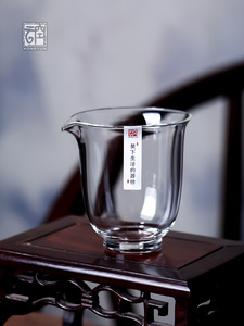 高档悦然手工玻璃博览会杯，耐高温高硼硅茶具，咖啡茶杯，女式单