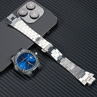 AI6038 6058快拆不锈钢男士 AI6007 6008 表链 1108 适配艾美AIKON