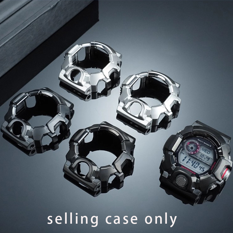 幸福雨适配Casio卡西欧GW-9400手表配件改装表壳不锈钢金属外壳