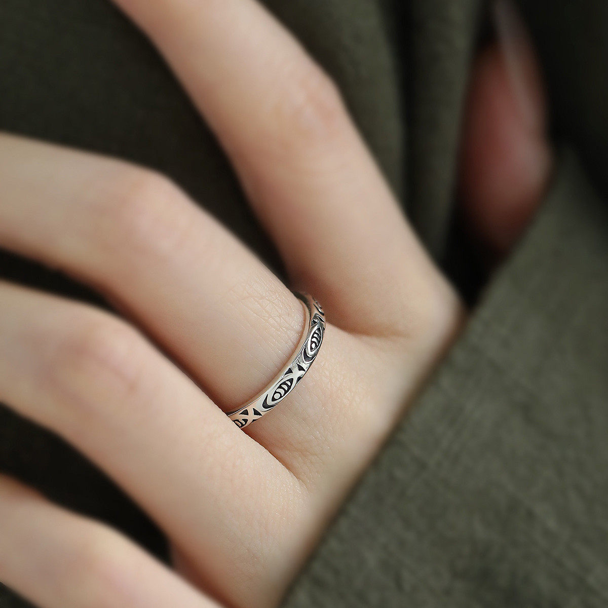 925纯银复古鱼纹戒指女2025年轻奢小众设计高级感指环新款爆款,饰品/流行首饰/时尚饰品新,戒指/指环,淘宝优惠券,粉丝福利购,淘宝优惠卷