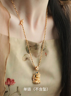 925银珠珠中性风项链锁骨链女轻奢高级感小众设计毛衣链