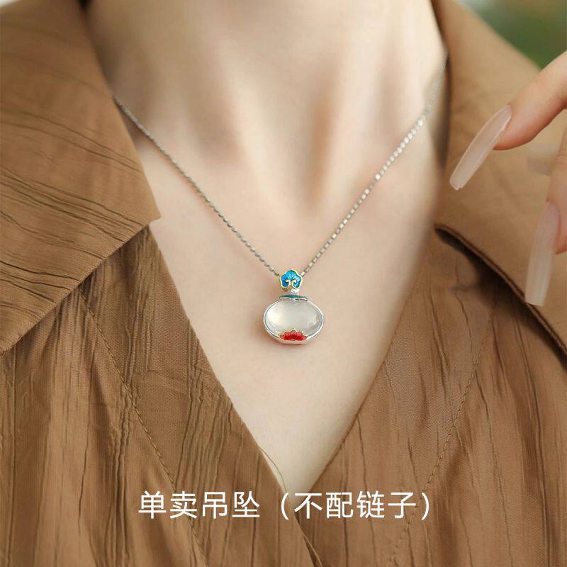 吊坠女925纯银复古小众