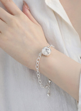 925银铃铛手链女民族风手环新中式高级感小众设计手环