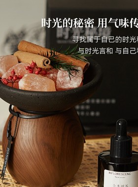 复古木质时光秘境氛围灯