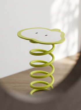 创意螺旋绿色桌面装饰摆件
