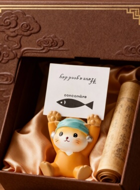 可爱小猫摆件装饰品创意卡通公仔