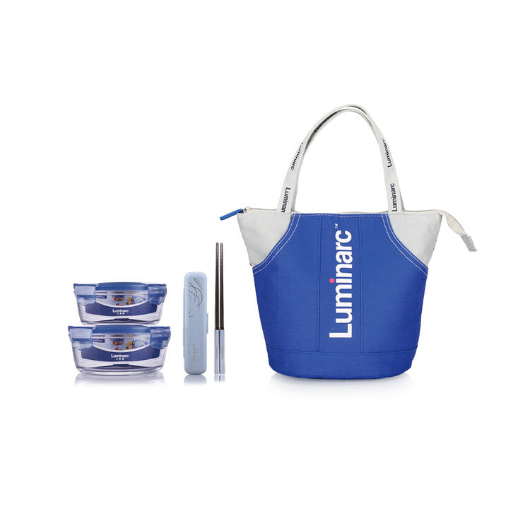 乐美雅凡尔赛钢化玻璃饭盒套装可团购