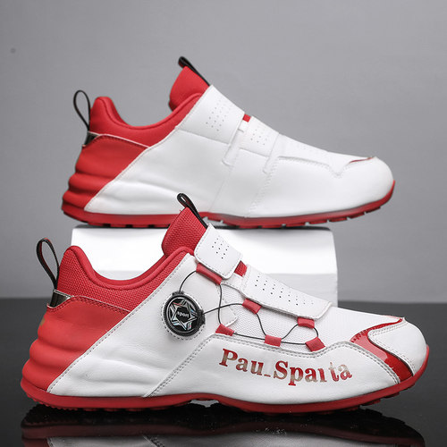 跑步鞋运动休闲男士高尔夫球鞋包底鞋软底训练鞋防水防滑内增高