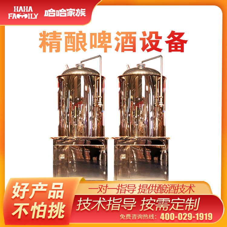 啤酒精酿加工机器 精酿啤酒酿造配方 啤酒精酿酿造机械