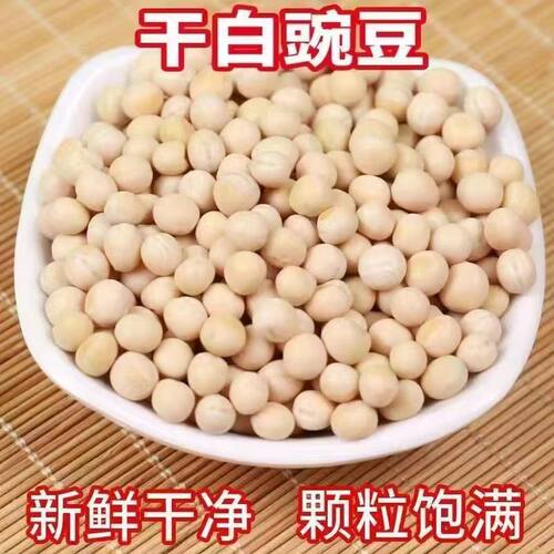 25年新东北特一级白豌豆喂鸽子用鸽子料酿酒种子饲料干豌豆鸽子粮