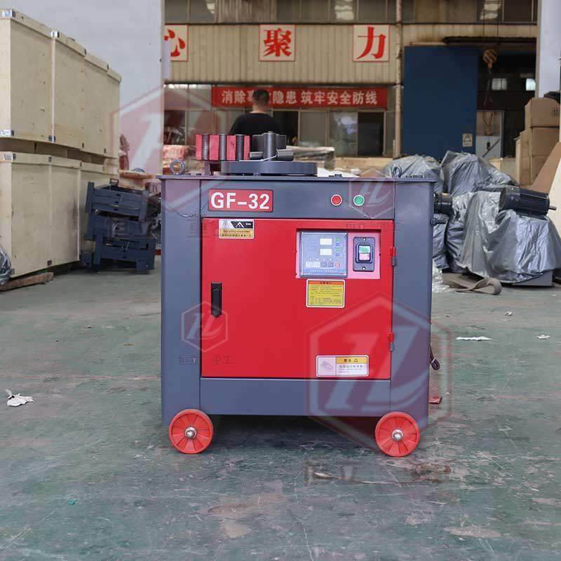 建筑工地钢筋打套子机钢筋打箍机圆钢螺纹钢折弯打箍机钢筋弯箍机