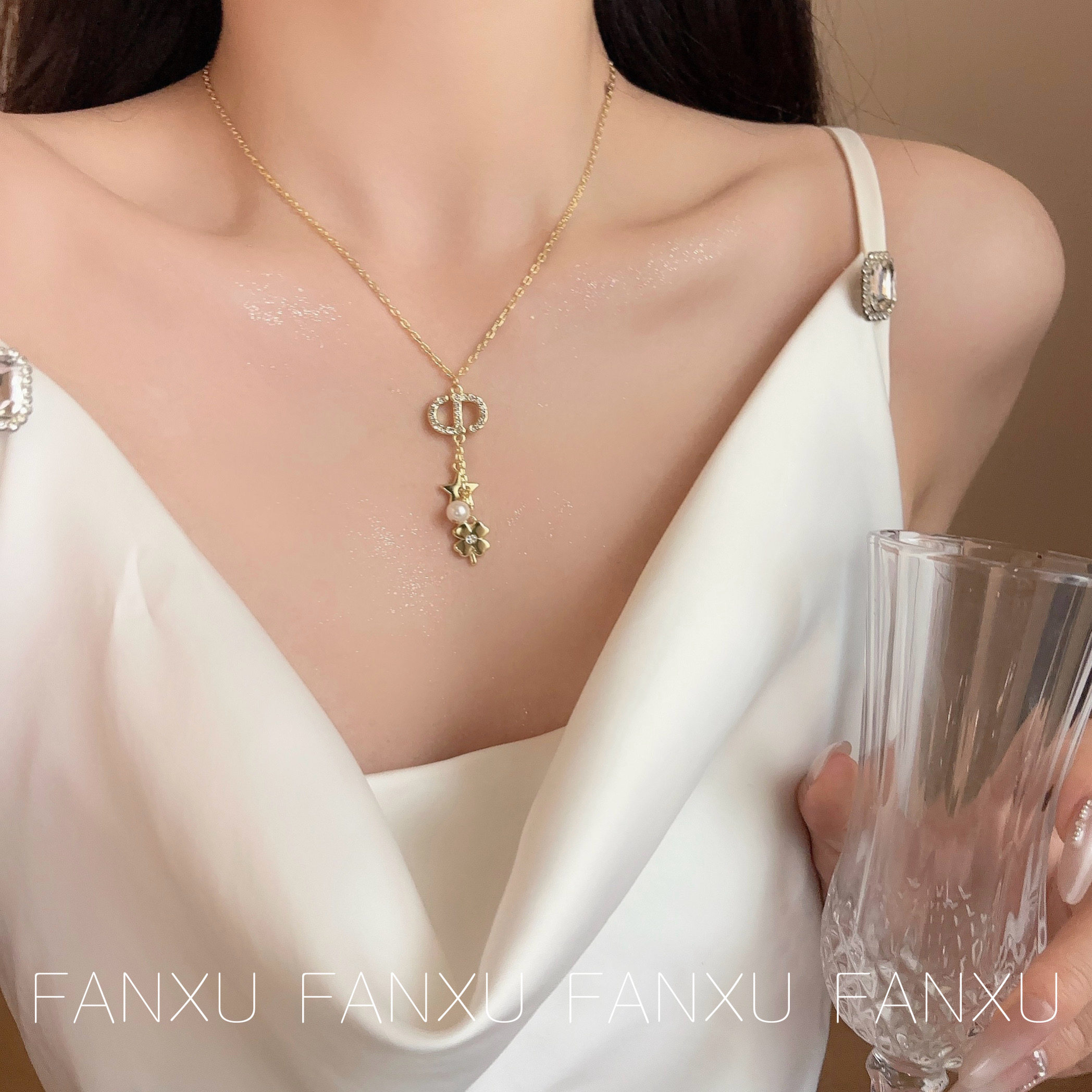 FANXU CD家法式新款幸运项链