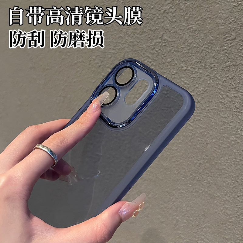 电镀镜框适用opporeno15的手机壳