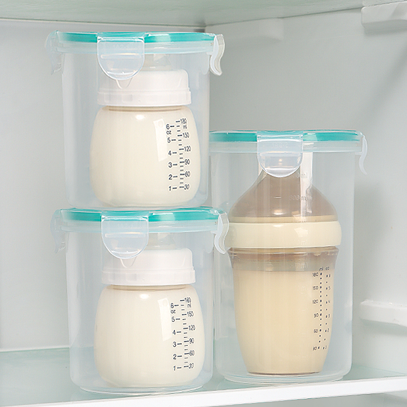 冰箱储奶瓶收纳罐母乳储存密封罐
