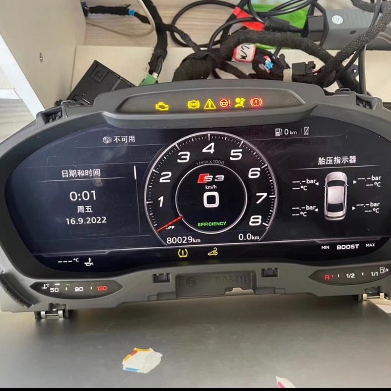 【议价】奥迪A3 S3 RS3原版液晶仪表 运动布局仪表 全液晶