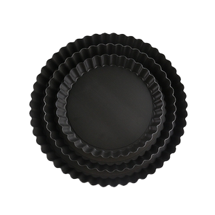 三能菊花派盘活底6寸7寸9寸披萨盘 苹果派烘焙烤盘模具硬膜SN5561