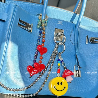 stringting手工串珠手机链包挂件