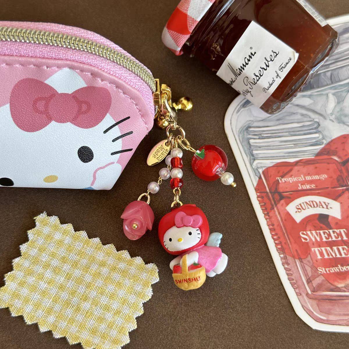 Kitty可爱公仔挂件ccd挂饰耳机