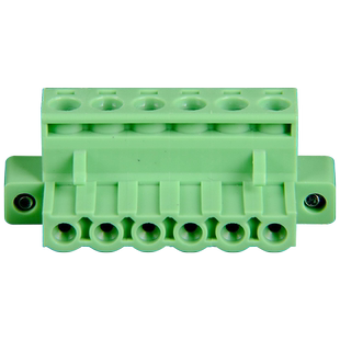 带法兰插拔式接线端子5.08母端子2EDGKM5.08-2P3P24P接线端孔接头