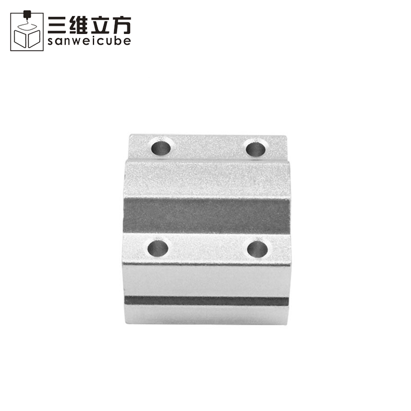 3d打印机配件 直线滑轨导轨光轴箱式滑块轴承滑轨SCS8 10 12 16UU