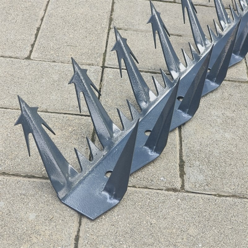 不锈钢防爬刺别墅护栏围墙防盗刺钉墙头刺防贼防攀爬刺绳