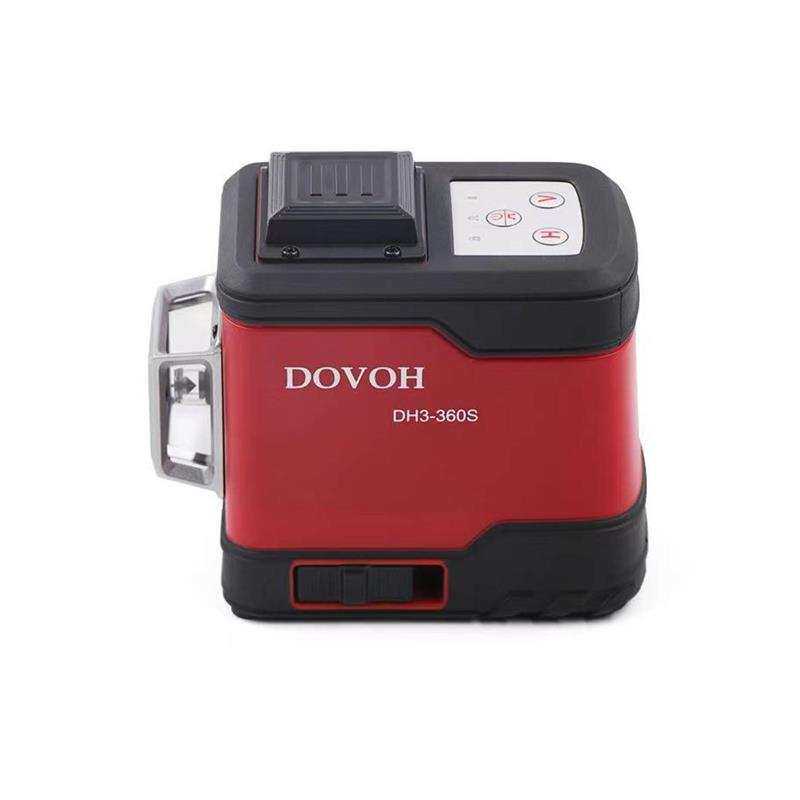 dovoh度维水平仪8线红光高精度12线强光细线抹灰打点贴墙自动调平