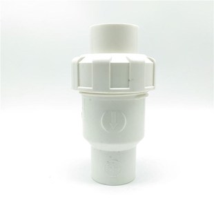 止回阀20 PVC球形止回阀浮球式 下水鱼缸立式 空调逆止阀 止回阀