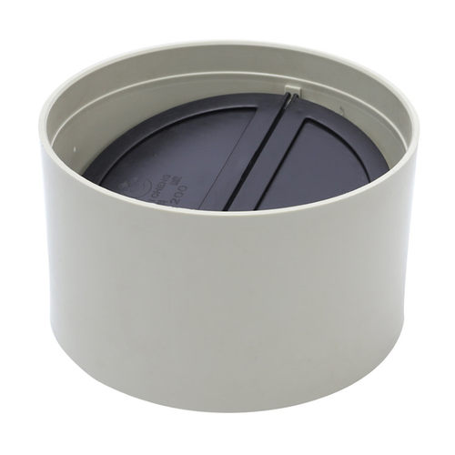 PVC管道止回阀塑料圆形烟道阀止逆阀风阀250防串味通风单向阀315