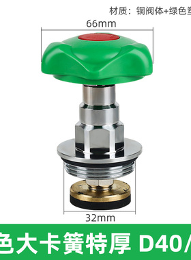 PPR截止阀阀芯20/25/32PPR管热熔阀门开关配件自来水管闸阀截水阀