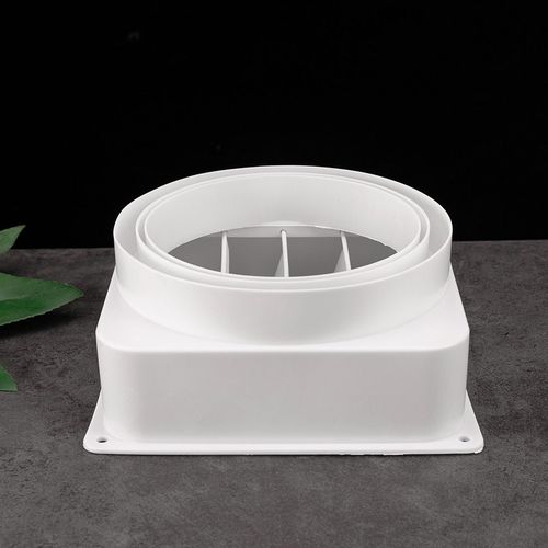 厨房油烟机止回阀排烟换气阀单向阀公共烟道防烟宝百叶止逆排气阀