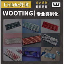WOOTING60HE+ 80HE 满改 顶配 电竞游戏Owlab客制化定制改装套装