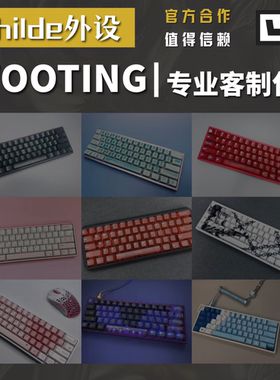 WOOTING60HE+ 80HE 满改 顶配 电竞游戏Owlab客制化定制改装套装