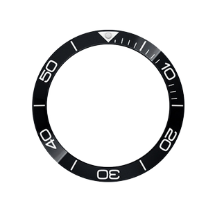 适配浪琴手表配件陶瓷表圈 新康卡斯外圈圈口计时刻度圈男41 43mm
