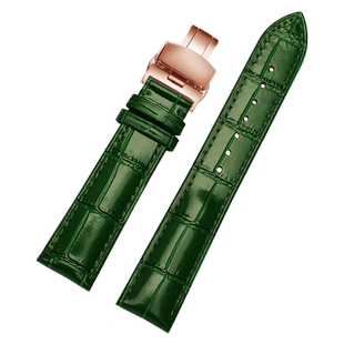 适配周冬雨同款briston手表带男女表链 布里斯顿牛皮真皮表带20mm