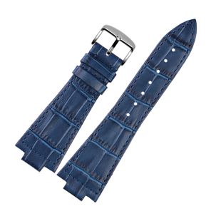 适配Tissot天梭T137 PRX超级玩家T137.407复古竹节牛皮手表带真皮