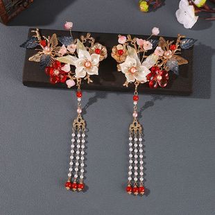 汉服头饰全套发夹古风套装超仙少女发饰流苏步摇侧边古风发夹