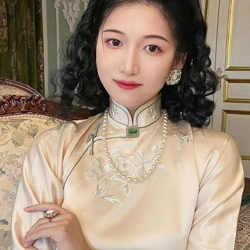 925银标元宝扣珍珠项链女