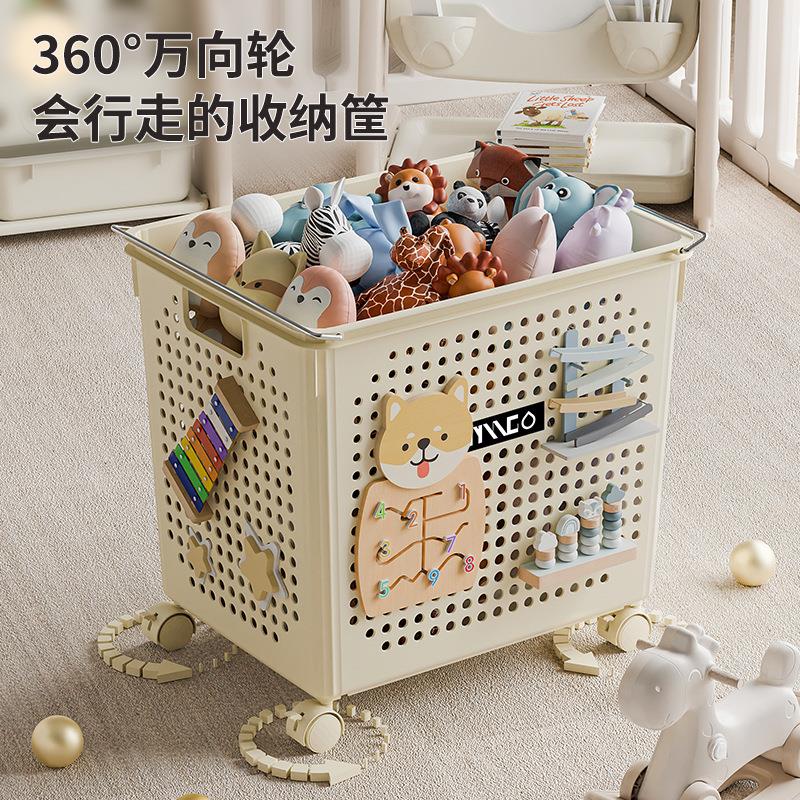 忙碌筐脏衣篓家用大容量衣服收纳筐玩具收纳桶神器公仔玩偶收纳篮