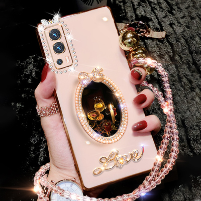 vivoy75s硅胶镶钻镜面新款