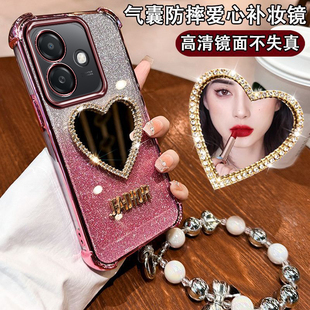 OPPOA3i手机壳镶钻oppo保护A3i硅胶套四角气囊PKL110镜头全包防摔5g新款软壳opa镜子新品0pp0女新款i5g高级感