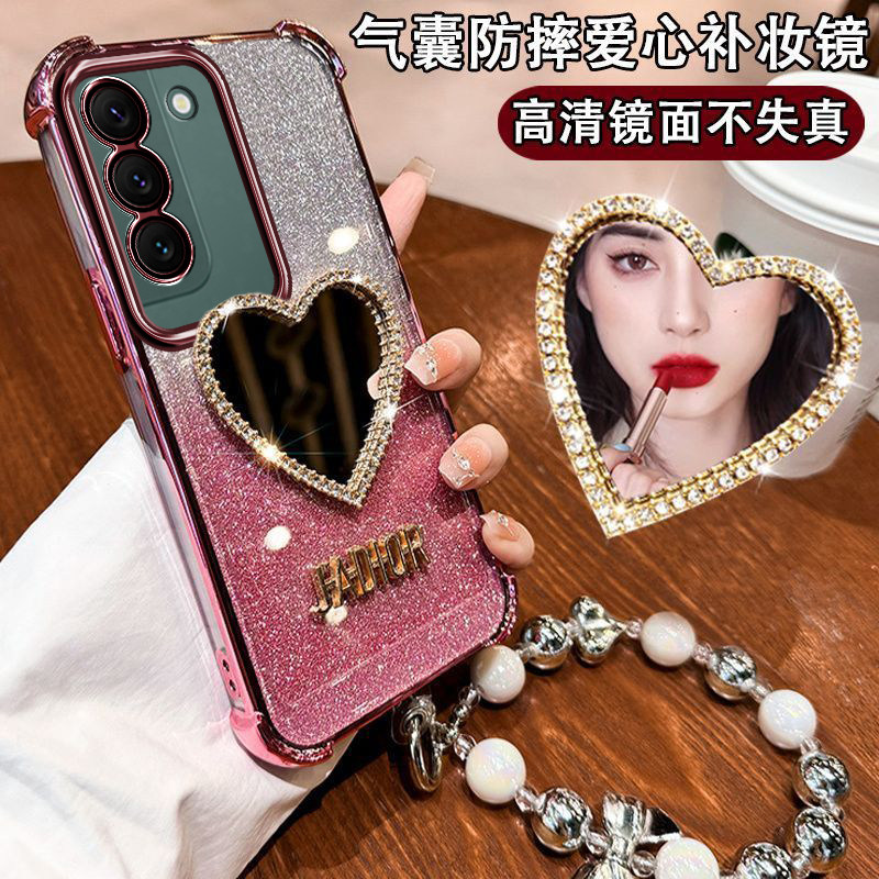 GalaxyS22Plus防摔手机壳镜面