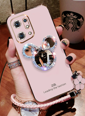 oppofindx5手机壳新款findx5pro保护套手绳PFFM10硅胶5G全包por网红oppofandx软壳防摔find女潮x5外壳超薄opx