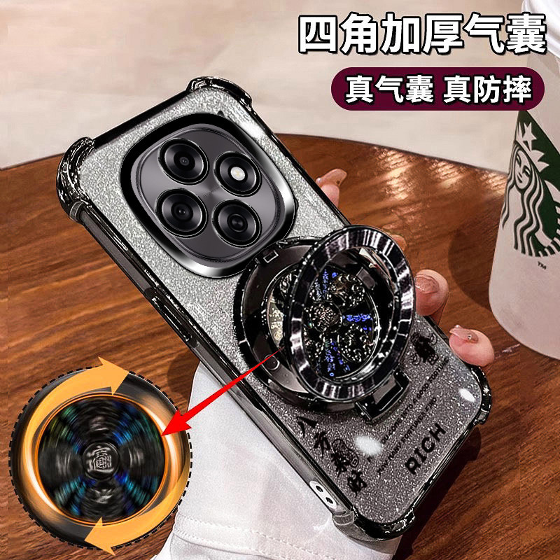 适用oppoa6pro手机壳风生水起款PLN110新款保护套防摔a6pro硅胶软壳镜头膜全包OPPO透明外壳带支架5G超薄男女
