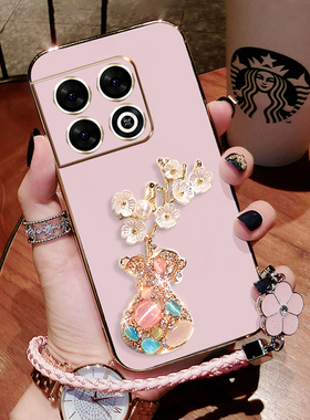 一加10pro手机壳oneplus10pro新款硅胶1+10p一加plus10保护套镶钻por曲面屏pr0全包一加十防摔1十10外壳女款